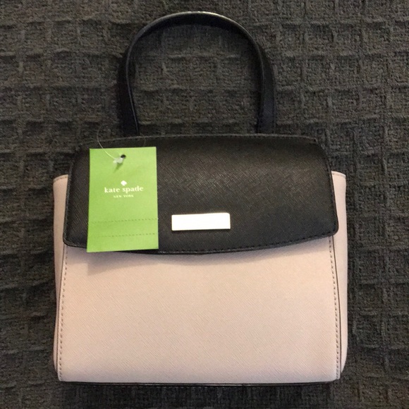 NWT Kate Spade Mini Alisanne - beige and black - Picture 4 of 6